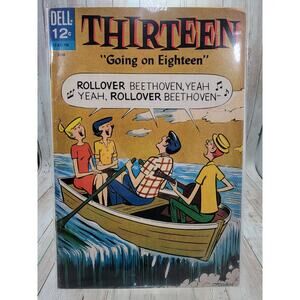 THIRTEEN # 23 "GOING ON EIGHTEEN" (DELL) (1967) JOHN STANLEY Story & Art